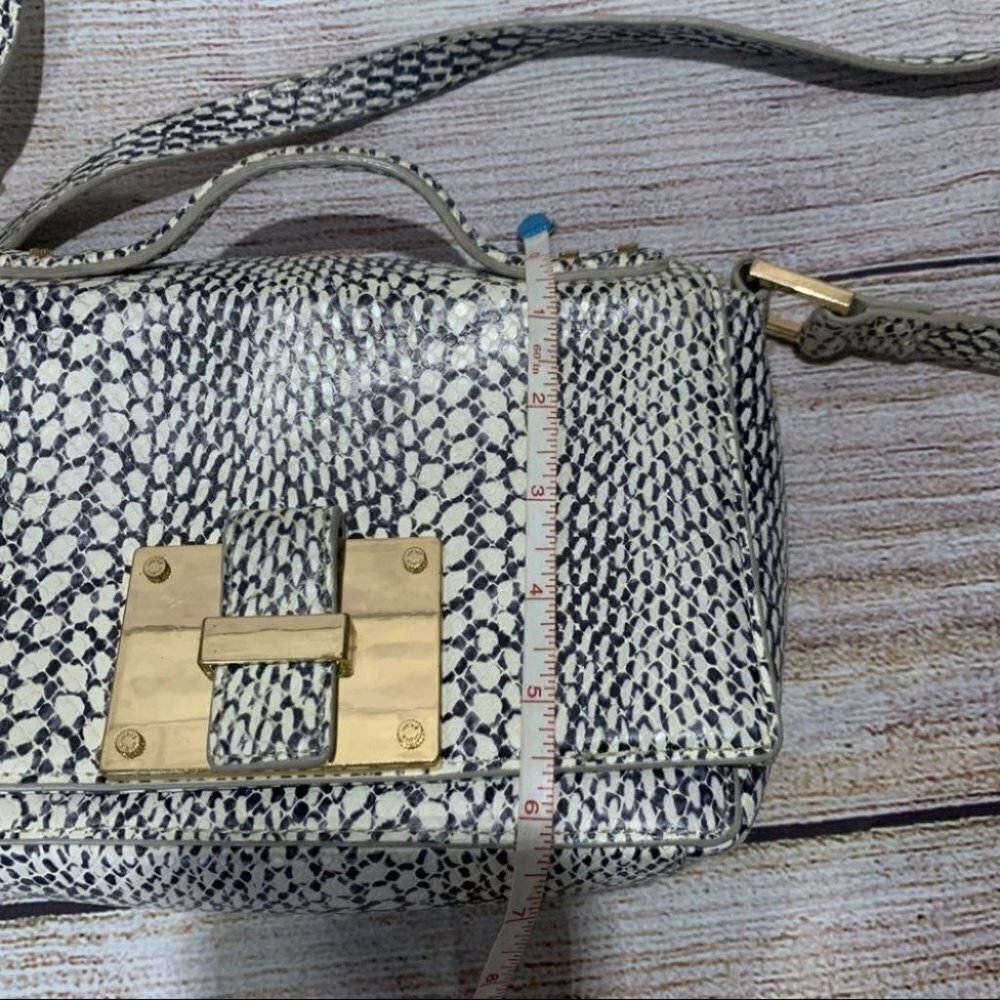 Rare India Hicks The Lady P Bag Snakeskin Purse - Picture 15 of 16